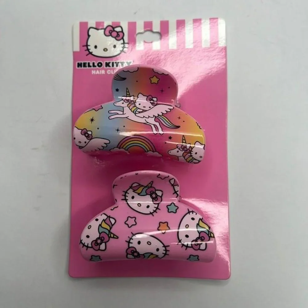Sanrio Hello Kitty Hair clips Set of 2 - Picture 1 of 2